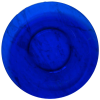 4x Dinerbord Donkerblauw Glas