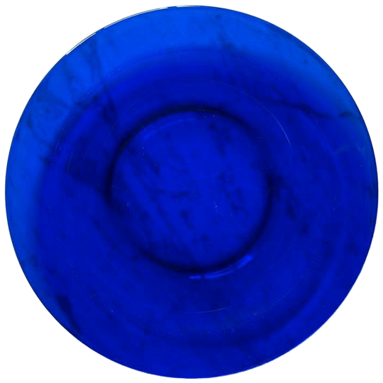 4x Dinerbord Donkerblauw Glas 1