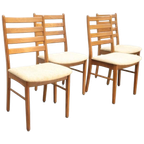 Set Van 4 Deense Eetkamerstoelen thumbnail 1