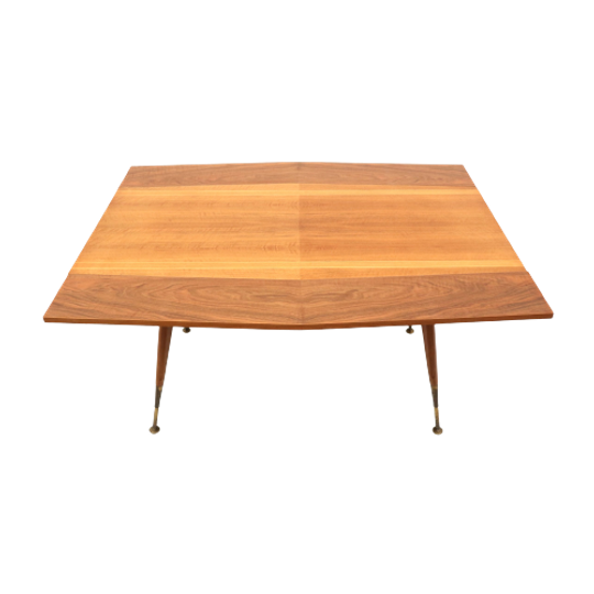 Unieke Vintage Uitschuifbare Eettafel Gemaakt In De Jaren '70 1