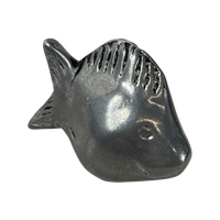 Handmade - Fish Shaped Drawer / Door Pull Or Handle - Casted Aluminum (New Old Stock) - Made In I