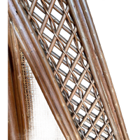 Rotan Bamboe Kamerscherm Vintage