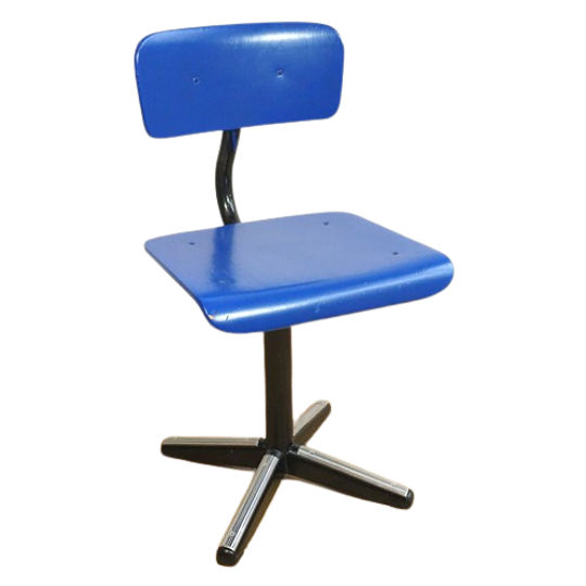 Vintage Stoeltje Blauw 1
