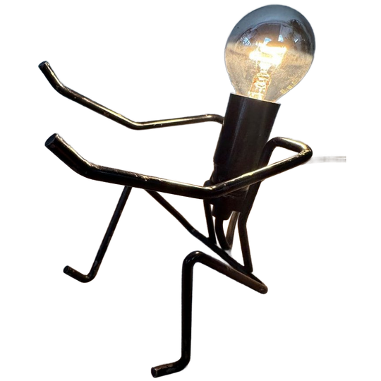 Vintage ‘sitting Figure’ Lamp 1