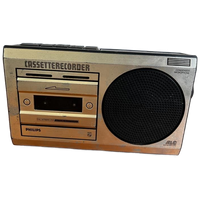 Vintage Casssette Recorder /radio Philips Hopper D6210