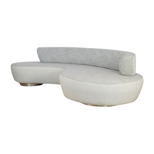 Italian Curved Sofa