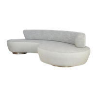 Italian Curved Sofa