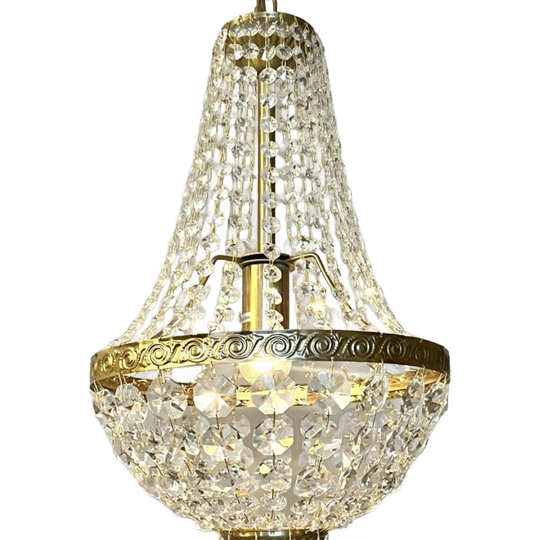 10 Beschikbaar ! Zakkroonluchter Kristal Kroonluchter Hanglamp Vintage Stijl Prijs Per Stuk 1