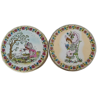 2 X Mooie Vintage Engelse Blikken Katy Jane