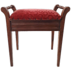 Antiek Krukje Piano Bankje Kruk thumbnail 1