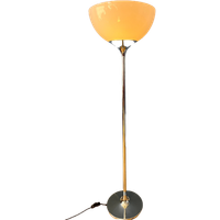 Guzzini Space Age Floor Lamp With White Acrylic Glass Shade