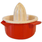 50's Sinaasappel Pers Oranje Offwhite Creme thumbnail 1