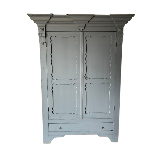 Brocante Biedermeier Kast Groot 1