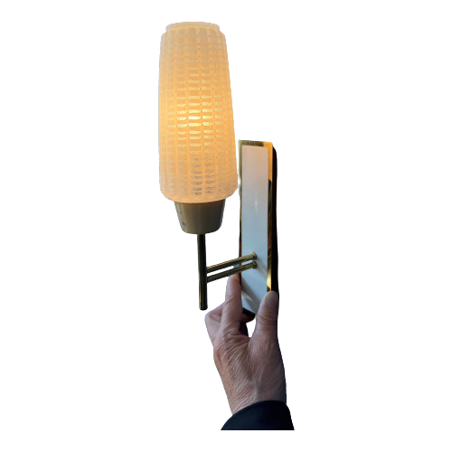 Mid Century Sconce - Glazen Wandlamp - Scandinavisch Lichtpunt