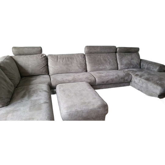 Luxe Loungebank In Warm Grijs 1