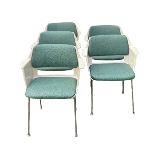 5 Gispen Chairs From Andre Cordemeyer 1