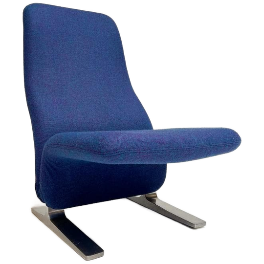 Opnieuw Gestoffeerde Artifort Concorde Fauteuil, 1960's 1
