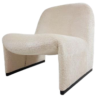 Artifort Alky Fauteuil Crème Bouclé | Teddy Stof Off White
