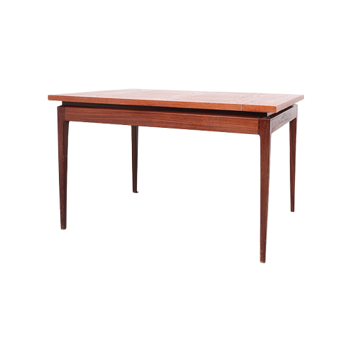 Uitschuifbare Eettafel Teak Jaren 60