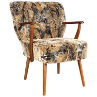 Vintage Cocktailfauteuil – Velours – Jaren 60