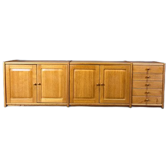 Mid Century Scandinavian Sideboard, 1970s 1
