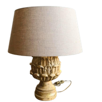 Sale Dennenappel Lampvoet Vintage