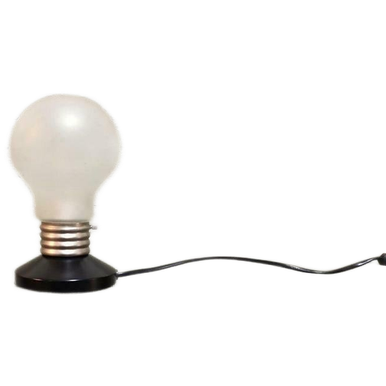 Vintage 1990S Ikea Pop Art Stijl Bulb Lamp Tafellamp 1