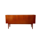 Vintage Strak Sideboard Tv-Meubel Teak Jaren 60 thumbnail 1