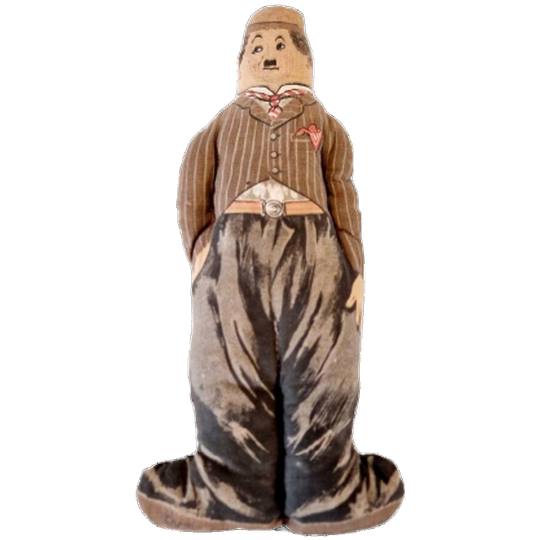 Antieke Charly Chaplin Doll Oude Pop Engels 1