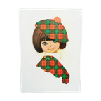 Vintage Wandbordje 'Schots Meisje' thumbnail 1
