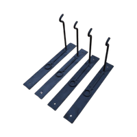 Wandbeugel Metaal, Set Van 4