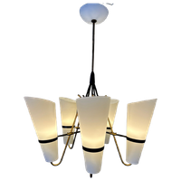 Vintage 1950’s Hanglamp – Opaline