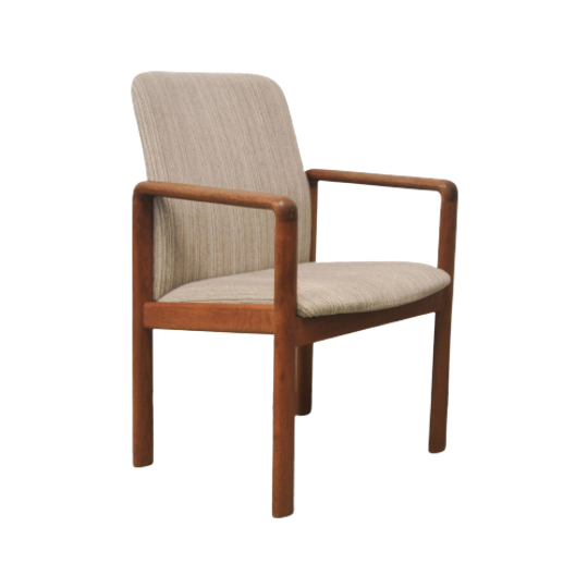 Deense Vintage Stoel dyrlund 1