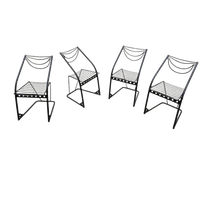 4 X Postmodern Chairs 1980s