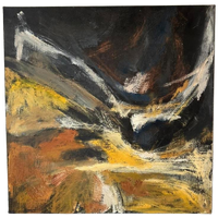Vintage Abstract Schilderij “99