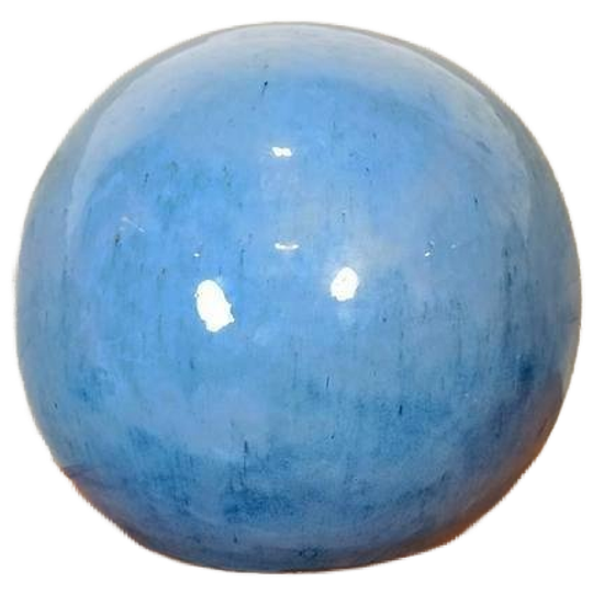 Xl Keramische Decoratieve Bal, Blauw, 39 Cm 1
