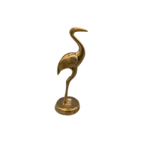 Messing Flamingo Op Voet