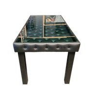 Caleb Eetkamertafel (dt 100×180) – Zwart