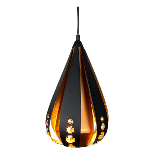 Druppel Hanglamp Van Werner Schou Voor Coronell Electrical Denemarken 1960 1