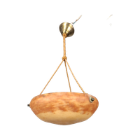 Art Deco Glaspasta Hanglamp