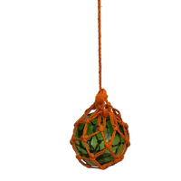 Glazen Macramé Vintage Vissersbol