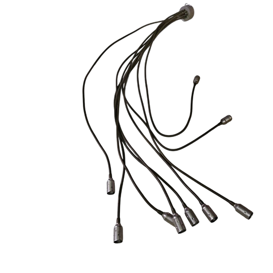 Catellani & Smith / Early Flexible Turciu 9 Hanging Lamp By Enzo Catellani / Numbered 1