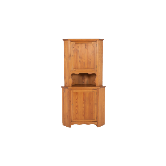 Axel Einar Hjorth ‘lovö’ Solid Pine Corner Cabinet By Nordiska Kompaniet 1