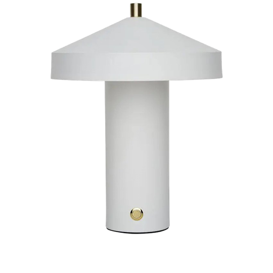 OYOY | Hatto Led Tafellamp Staal Wit 1