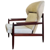 Vintage Scandinavische Fauteuil / Oorfauteuil / Eenzit