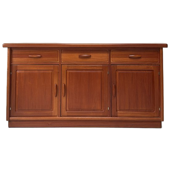 Vintage Houten dyrlund Kast / Dressoir 1