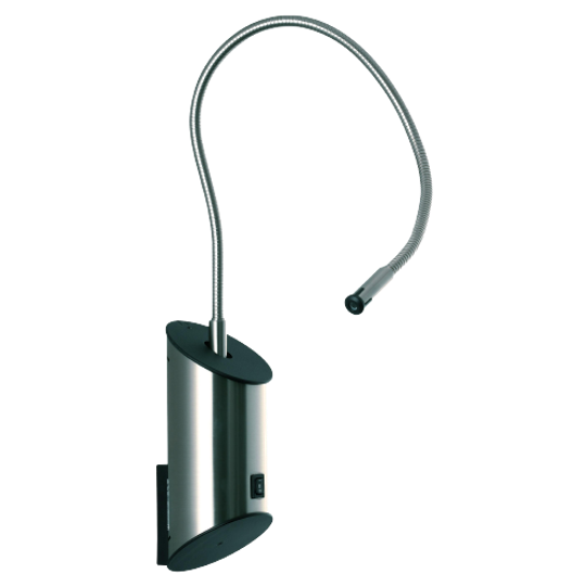 Lumina Zed Leeslamp Wandlamp Nikkel 1