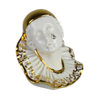 Swarovski Clown - Limoges Porselein - R.G. Orgetti - Kristal Decoratie thumbnail 1