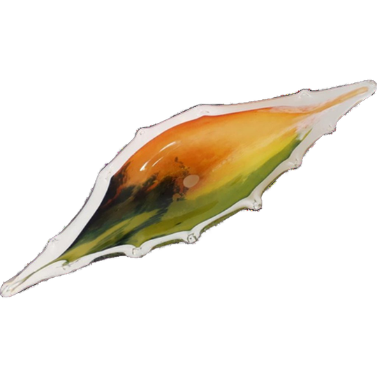 *vintage Mondgeblazen Schaal Fruitschschaal Murano ? 1