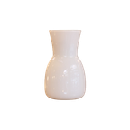 Vase Venini Blanc Signé thumbnail 1